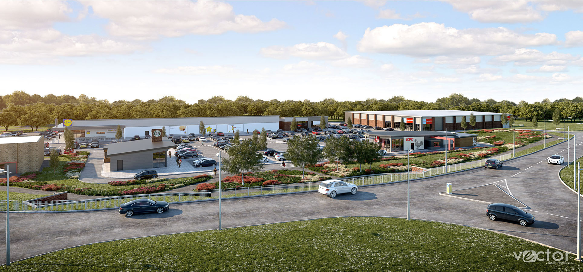 Work Starts on Retail Development in Peterlee, Jessops Construction Ltd