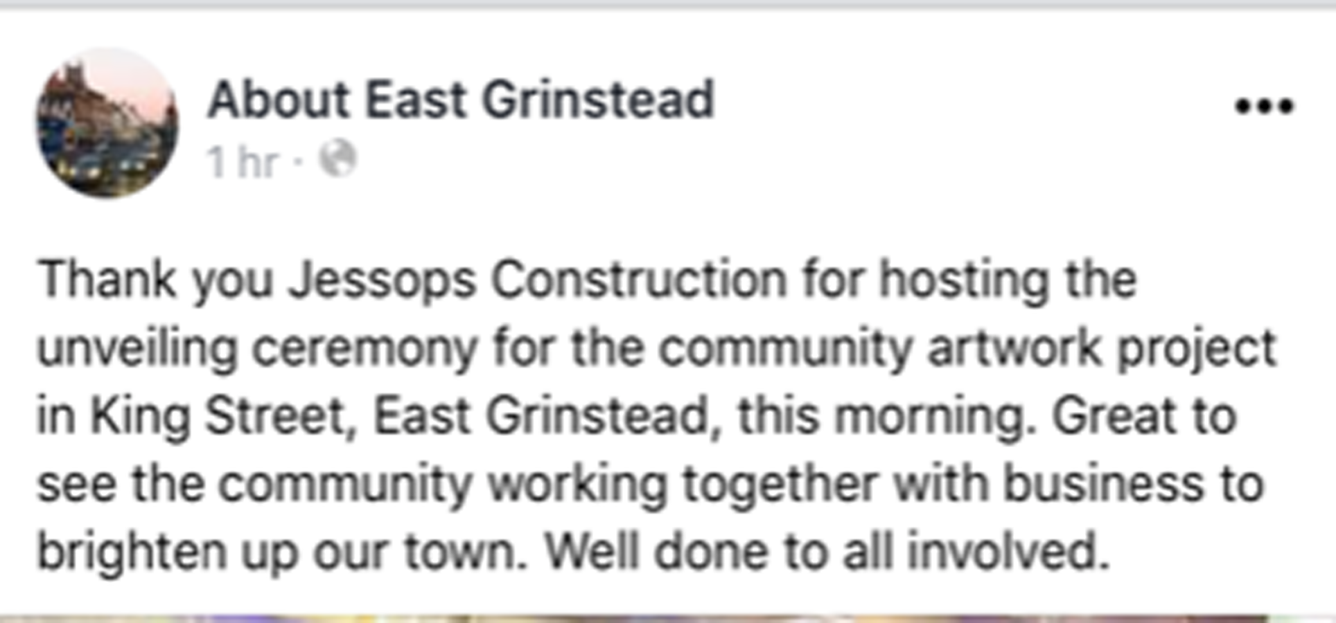Engaging Local Communities , Jessops Construction Ltd