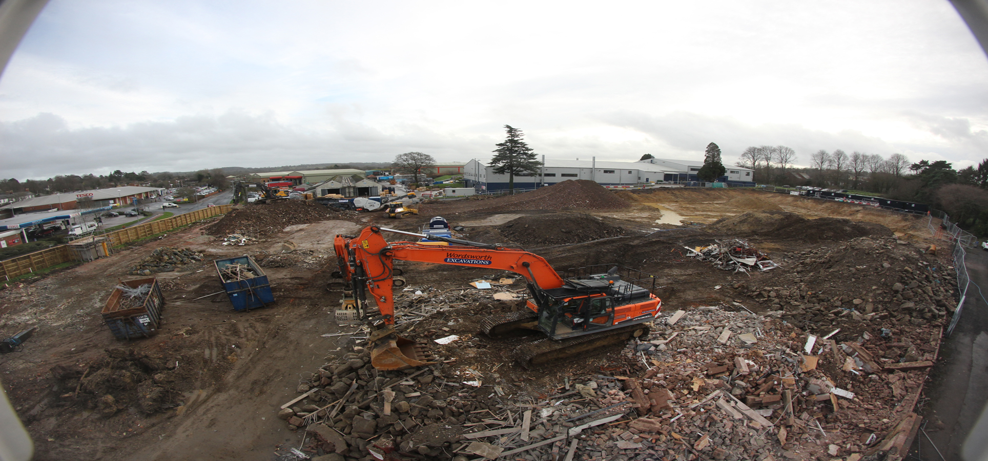 Works commence at Chard, Jessops Construction Ltd