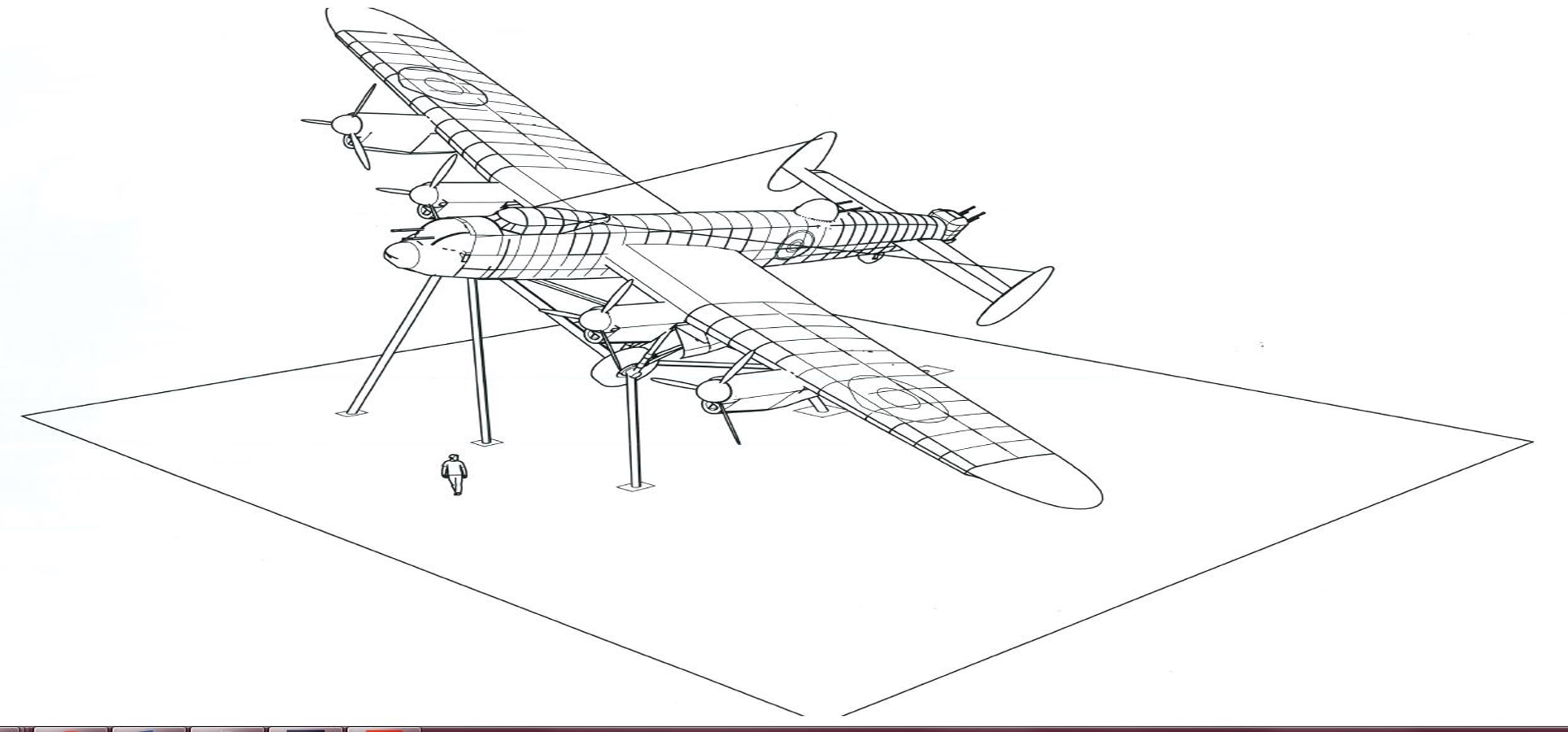 Jessops and BSP on board with Lancaster Bomber sculpture, Jessops Construction Ltd