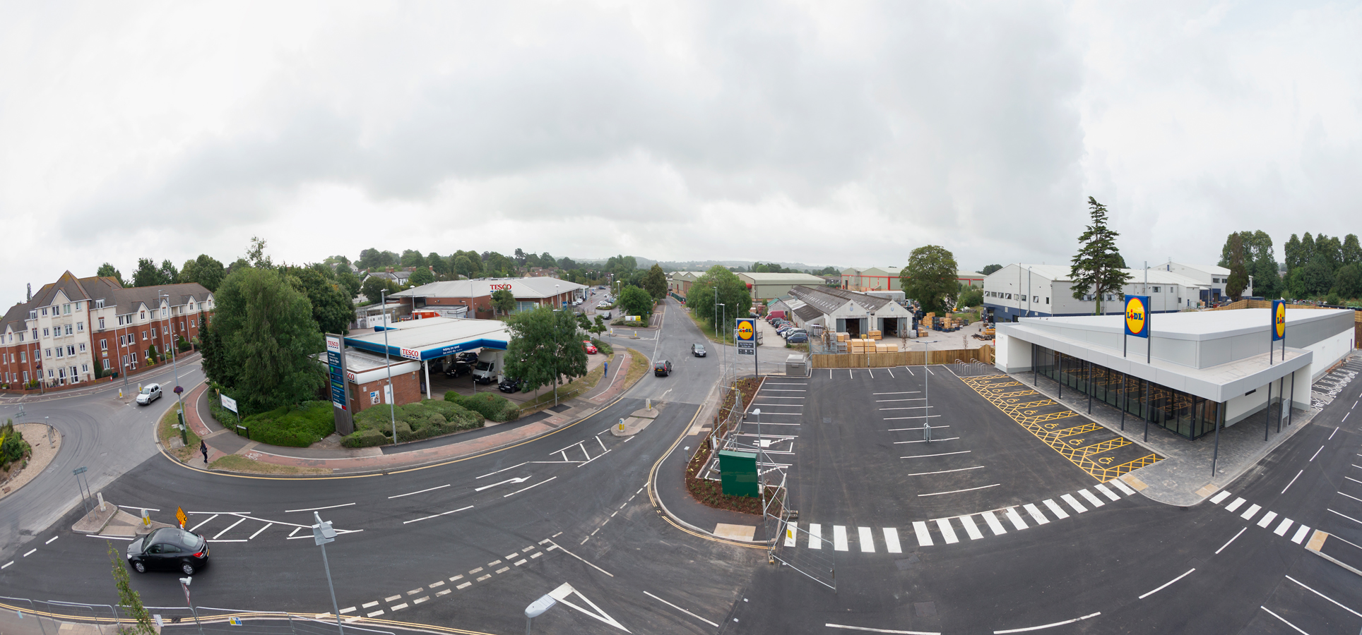 Lidl food store, Chard, Jessops Construction Ltd