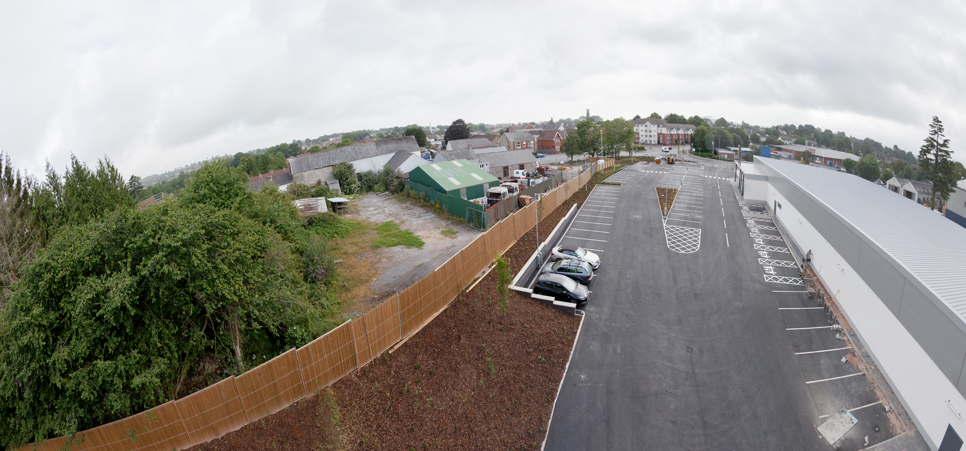 Lidl food store, Chard, Jessops Construction Ltd